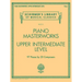 Piano Masterworks - Upper Intermediate Level: Schirmer's Library of Musical Classics Vol. 2111