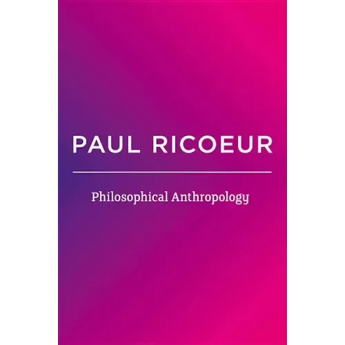 Philosophical Anthropology