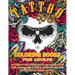 Tattoo Coloring Book for Adults: Art Therapy Relaxation, Peace and Stress Relief, Such As Sugar Skulls, Hearts, Roses, Koi Carp Fish, Butterfly Tattoo