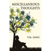 Miscellaneous Thoughts