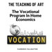 The Teaching Of Art: The Vocational Program In Home Economics