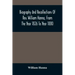 Biography And Recollections Of Rev. William Hanna, From The Year 1826 To Year 1880