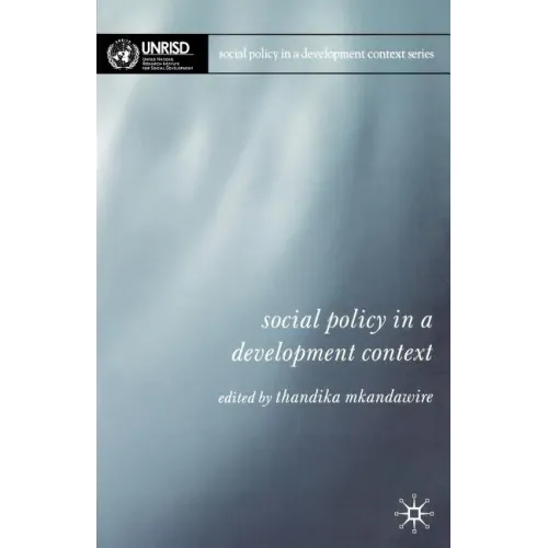 Social Policy in a Development Context