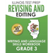 ILLINOIS TEST PREP Revising and Editing Grade 3: Writing and Language Skills Workbook