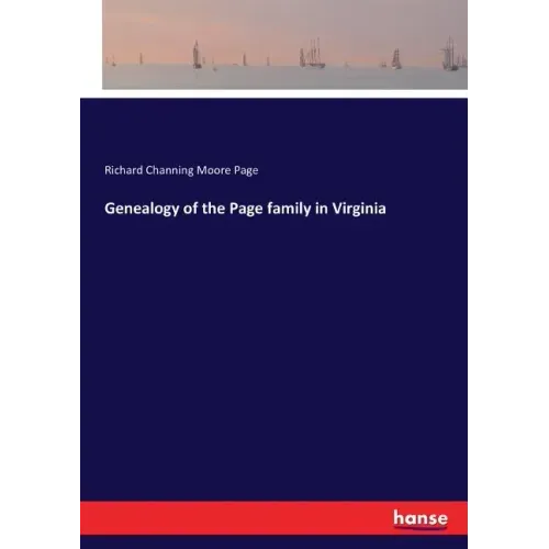 Genealogy of the Page family in Virginia