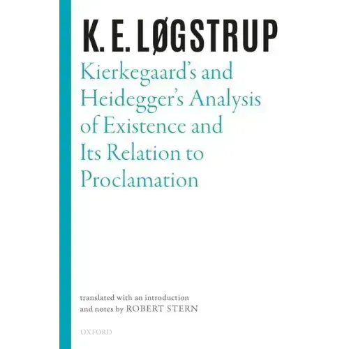 Logstrup: Kierkegaard Heidegger Swl: Ncs C