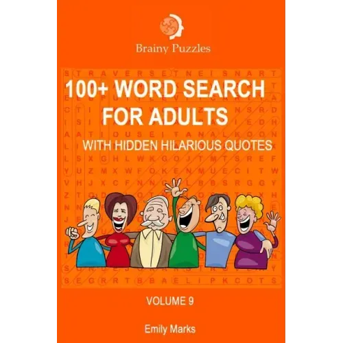100+ Word Search for Adults: With Hidden Hilarious Quotes