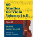 Wohlfahrt Franz 60 Studies, Op. 45: Volumes 1 & 2 - Viola solo