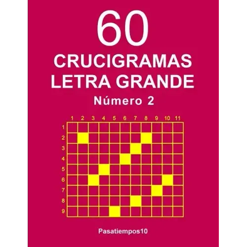 60 Crucigramas Letra Grande - N. 2