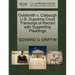 Goldsmith V. Clabaugh U.S. Supreme Court Transcript of Record with Supporting Pleadings