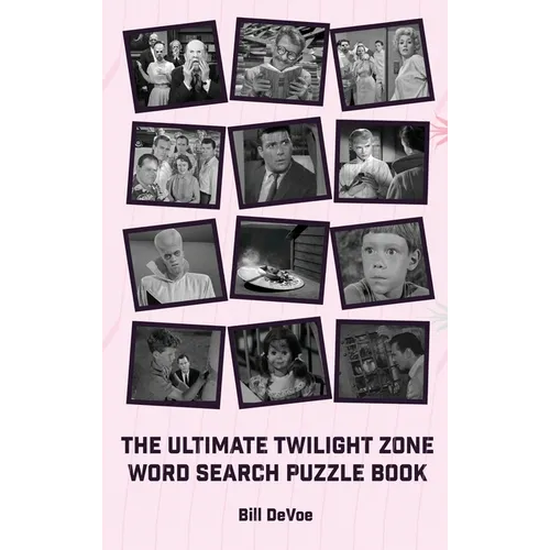 The Ultimate Twilight Zone Word Search Puzzle Book (hardback)