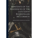 Contents of the Residences of the Late Edith Rockefeller McCormick