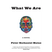 What We Are