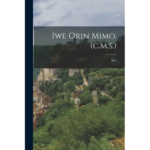 Iwe Orin Mimo. (c.m.s.)