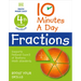 10 Minutes a Day Fractions, 4th Grade
