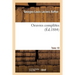 Oeuvres Complètes