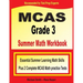 MCAS Grade 3 Summer Math Workbook: Essential Summer Learning Math Skills plus Two Complete MCAS Math Practice Tests