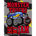 Monster Trucks Are My Jam Coloring Book for Kids: Cool Monster Truck Coloring Pages for Boys and Girls Ages 4 - 8