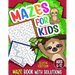 Mazes For Kids Ages 6-12: Sloth Maze Puzzle Activity Book, Fun & Challenging Mazes For Children Ages 6-8, 8-10, 8-12, 10-12 year old, Maze Book