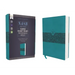 Nasb, Super Giant Print Reference Bible, Leathersoft, Teal, Red Letter Edition, 1995 Text, Comfort Print