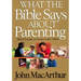 What the Bible Says about Parenting: Biblical Principle for Raising Godly Children