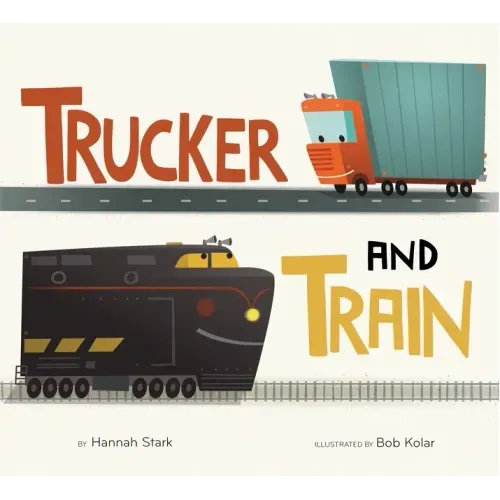 Trucker and Train Board Book