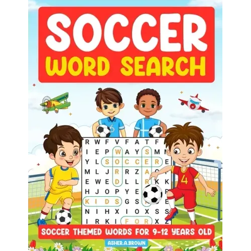 Soccer Search words: Soccer theme words for 9-12 years old