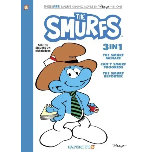 Smurfs 3 in 1 Vol. 8: Collecting the Smurf Menace, Can't Smurf Progress, and the Smurf Reporter
