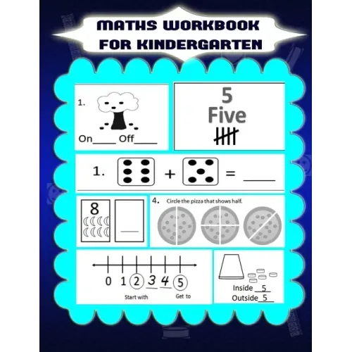 Maths workbook for kindergarten: maths activity for kindergarten