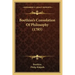 Boethius's Consolation Of Philosophy (1785)
