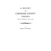 History of Caroline County, Virginia