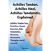 Achilles Heel, Achilles Tendon, Achilles Tendonitis Explained. Achilles Tendon Tear, Stretches, Repair, Exercises, AIDS, Treatments, Recovery, Alterna