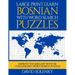 Large Print Learn Bosnian with Word Search Puzzles: Learn Bosnian Language Vocabulary with Challenging Easy to Read Word Find Puzzles