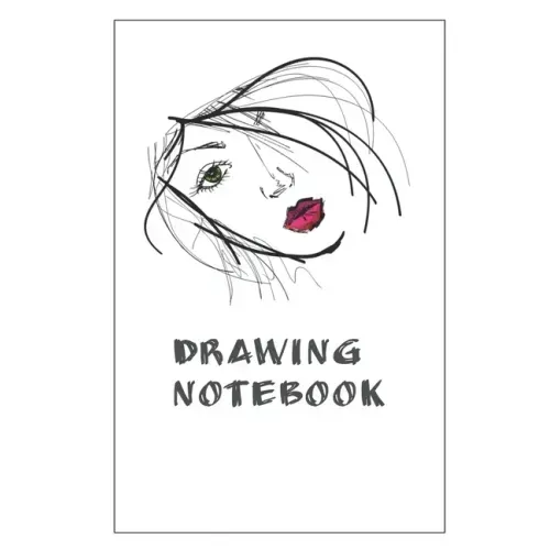 Drawing Notebook: Notebook With Matte Cover 6x9 With 120 Completely White Pages For Drawing, Coloring And Taking Notes