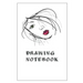 Drawing Notebook: Notebook With Matte Cover 6x9 With 120 Completely White Pages For Drawing, Coloring And Taking Notes