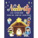 Nativity 3 in 1 Activity Book: The First Christmas Story with Coloring Pages and other Fun Religious Activities for Toddlers, Preschoolers and Kids!