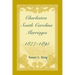 Charleston, South Carolina Marriages, 1877-1895
