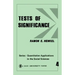 Tests of Significance 4