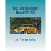 Buick Auto Interchange Manual 1927-1935