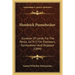Hendrick Pannebecker: Surveyor Of Lands For The Penns, 1674-1754, Flomborn, Germantown And Skippack (1894)