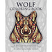 Wolf Coloring Book: An Adult Coloring Book of Wolves Featuring 40 Wolf Designs in Various Styles