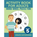 Activity Book for Adults - Word Wheel Puzzle Fun Edition 5