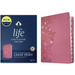 KJV Life Application Study Bible, Third Edition, Large Print (Leatherlike, Peony Pink, Indexed, Red Letter)