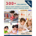 300+ Colorful Dolch Sight Words Flashcards Reading Fluency Phrases Book English-French: Complete list vocabulary children need to know and read first