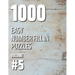 1000 Easy Number Fill In Puzzles Volume #5