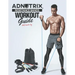 Adnutrix Resistance Bands Workout Guide: with Tracker Log