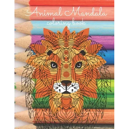 Animal Mandala Coloring Book: Stress Relaxation Animals Design