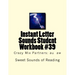 Instant Letter Sounds Student Workbook #39: Crazy Mix Partners: au aw