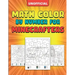 Math Color By Number For Minecrafters
