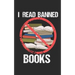 I Read Banned Books: Notebook, 120 pages, 5x8", quad paper